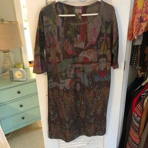 Atelier5 print dress